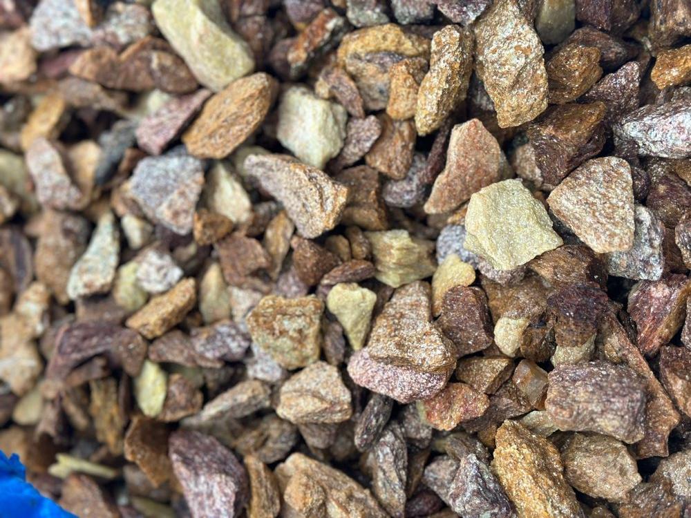 Златолит персиковый декоративная каменная крошка купить в Когалыме