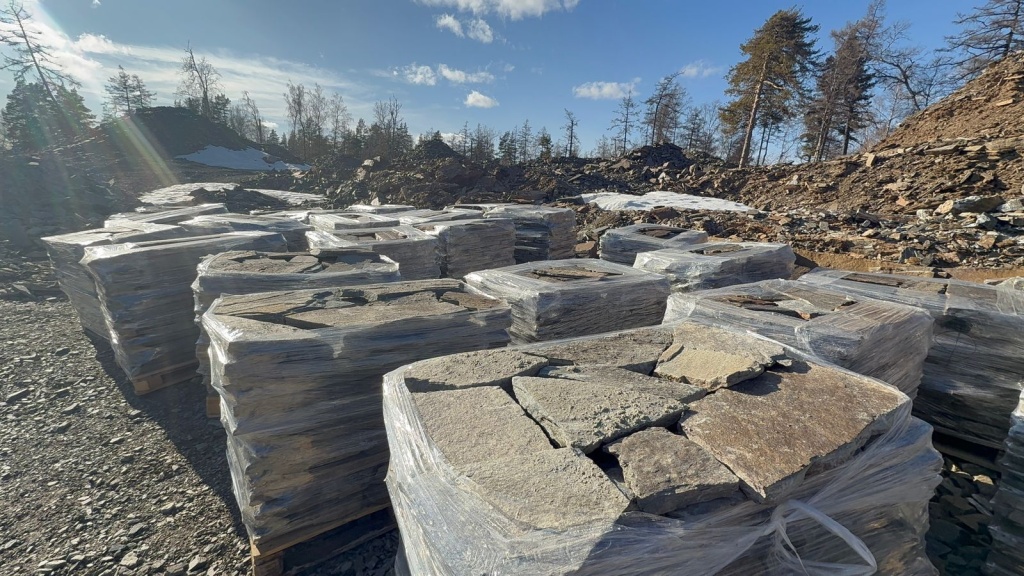 плитняк старая англия для парковок 