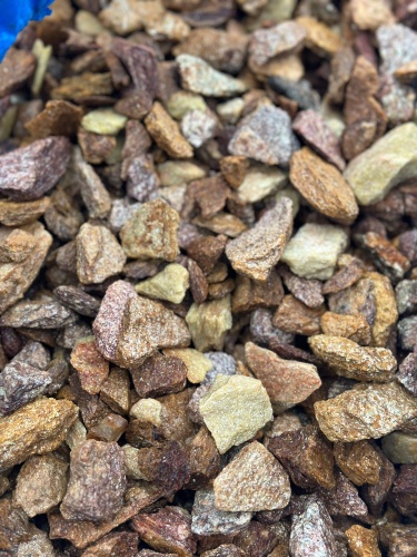 Златолит персиковый декоративная каменная крошка купить в Когалыме