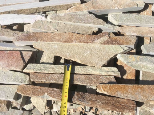 Горбушка златолит золотистый для облицовки купить в Когалыме