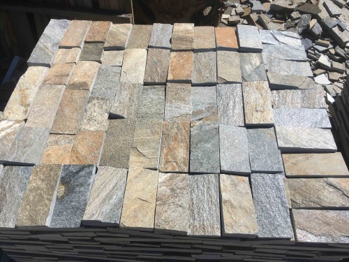 Плитка пилёная златолит Уральский для цоколя, отмостки купить в Когалыме