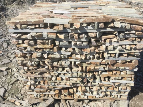 Горбушка златолит золотистый для облицовки купить в Когалыме