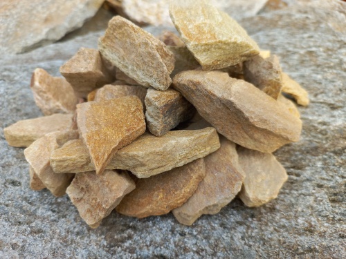 Златолит жёлтый декоративная каменная крошка купить в Когалыме