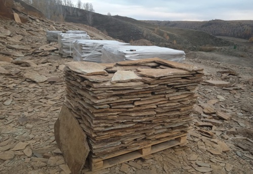 Плитняк кора дерева для цоколя, отмостки купить в Когалыме