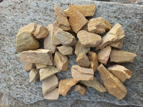 Златолит жёлтый декоративная каменная крошка купить в Когалыме